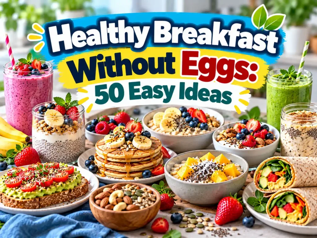 Healthy Breakfast Without Eggs: 50 Easy Ideas