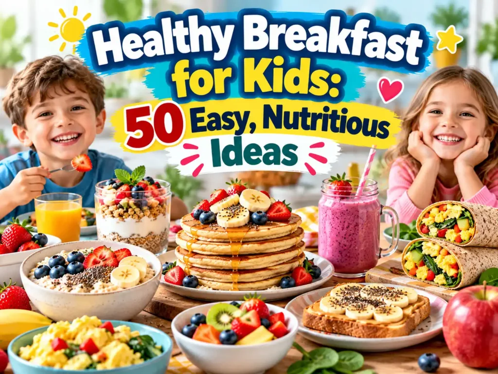 Healthy Breakfast for Kids: 50 Easy, Nutritious Ideas
